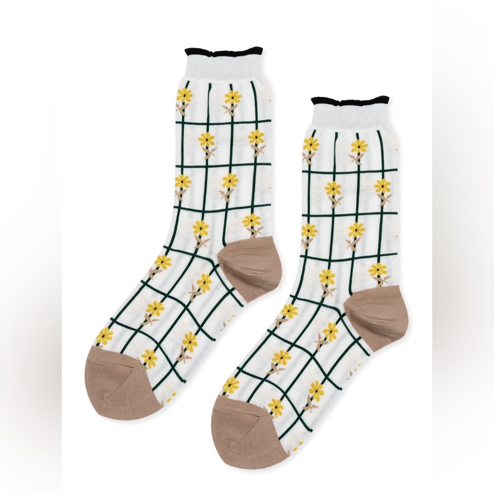 HANSEL FROM BASEL Plot Crew Socks NWT